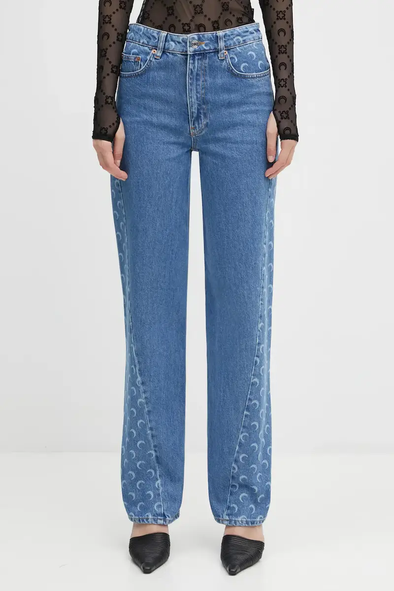 Marine Serre Jeans Donna Denim 3406434