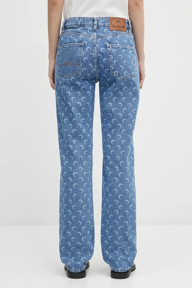 Marine Serre Jeans Donna Blu 3406441 miniatura 3