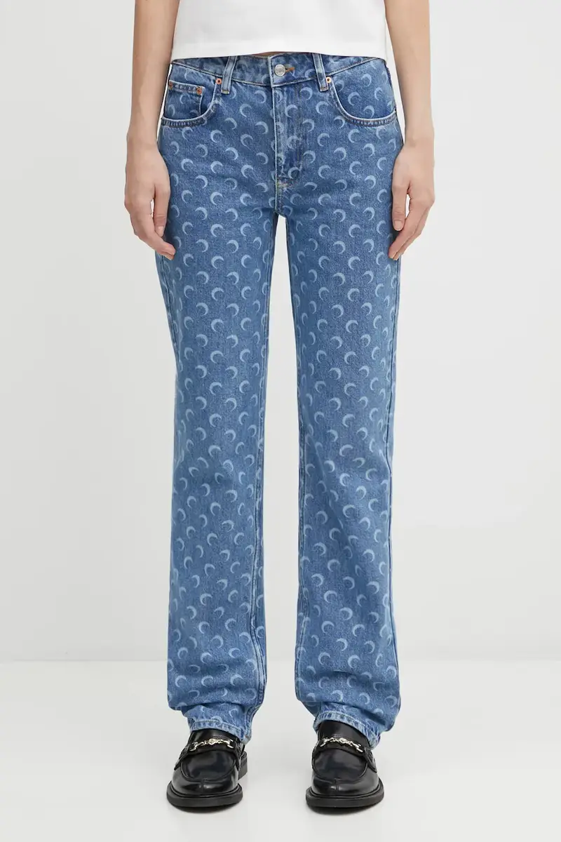 Marine Serre Jeans Donna Denim 3406441