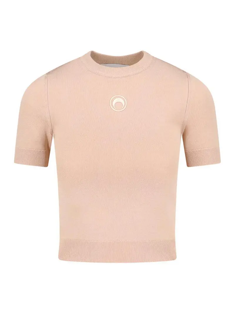 Maglia Logo Beige