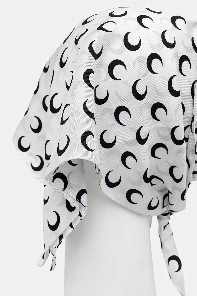 visiera Moon Silk Veiled colore bianco UHG035ACWOV0043 miniatura 2