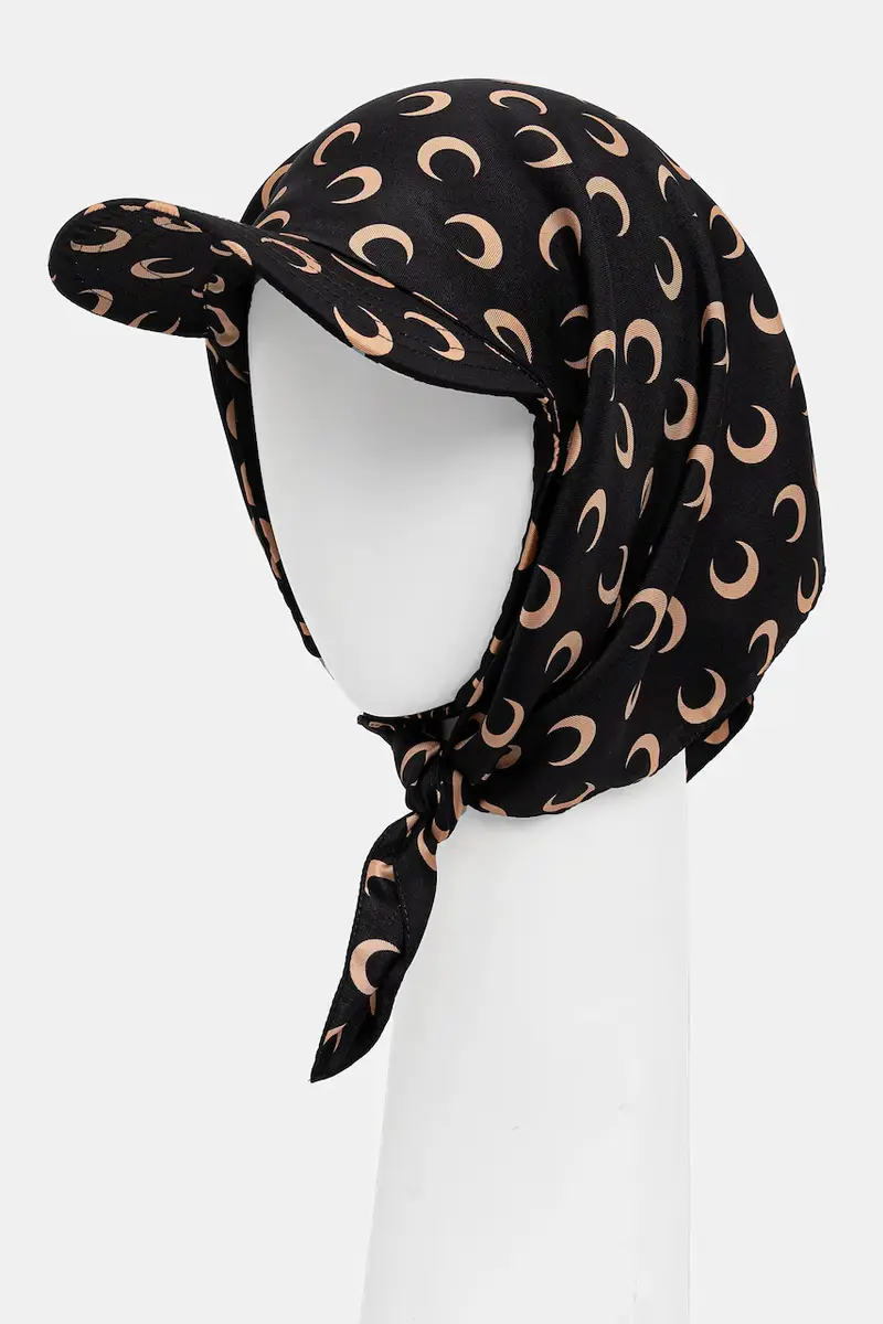 visiera Moon Silk Veiled colore nero UHG035ACWOV0043