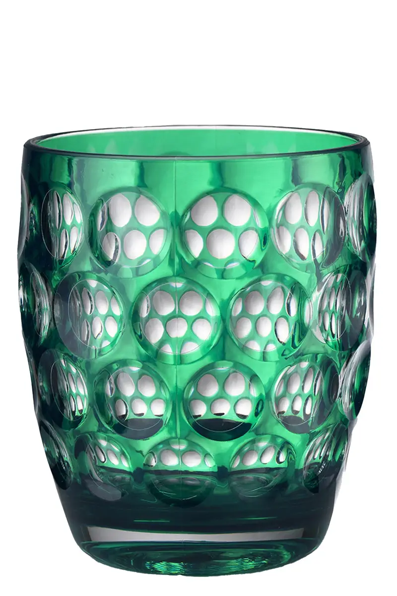 Bicchiere Basso 'Lente' 400 Ml Verde