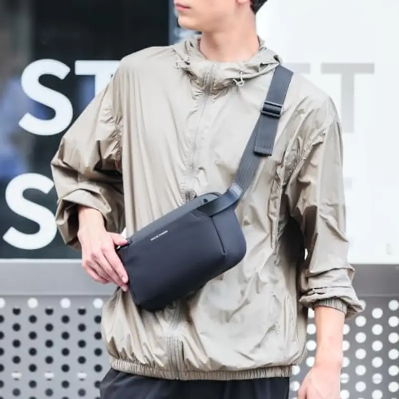 MS Borsa a tracolla Nero 2443820 miniatura 2