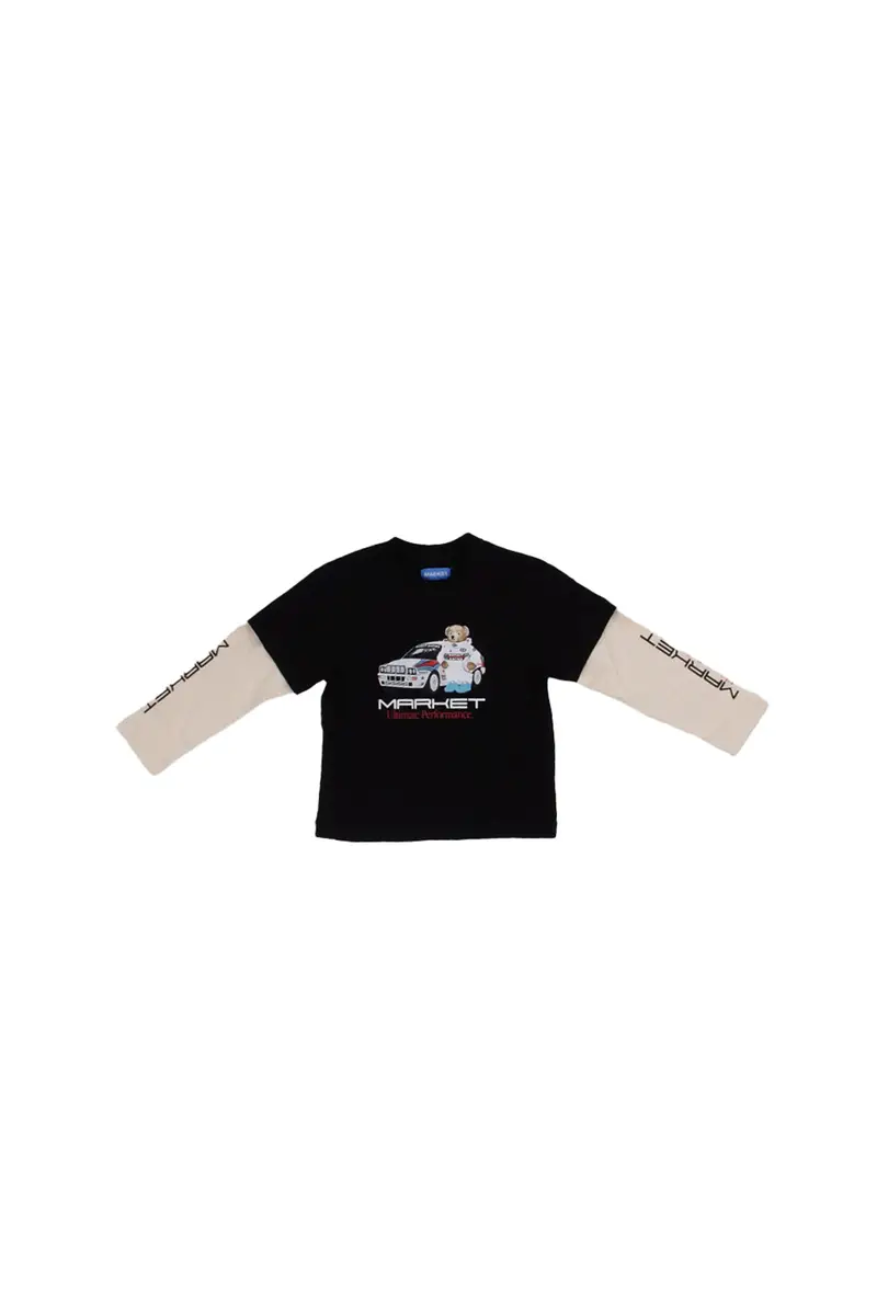 Market T-shirt Bambino Nero 2954370