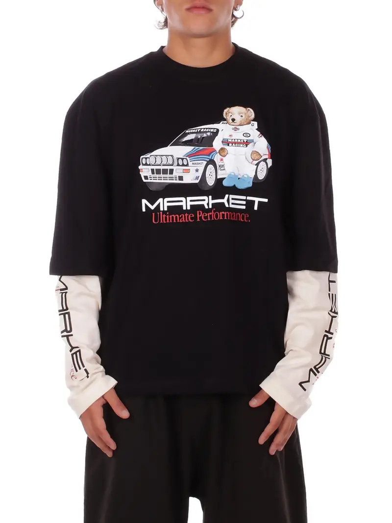 Market T-shirt Uomo Nero 2954276