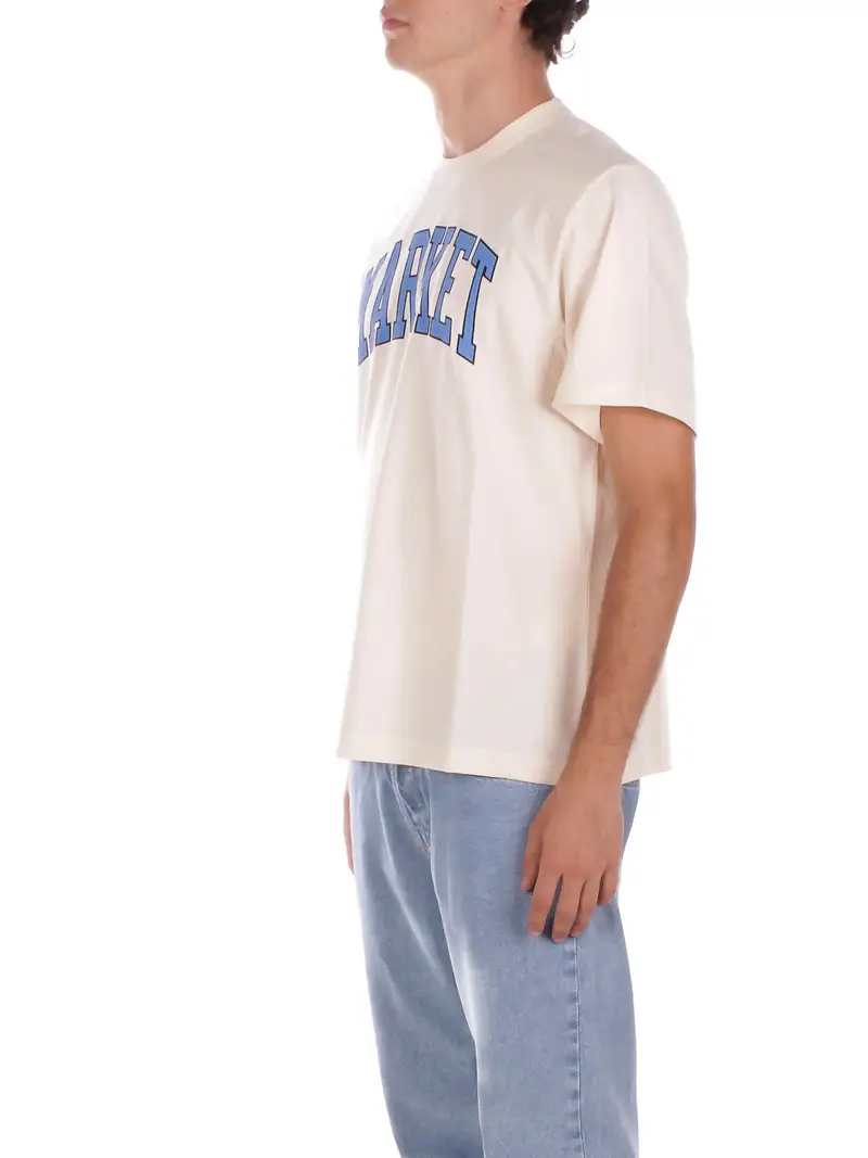 Market T-shirt Uomo Beige 2442772 miniatura 2