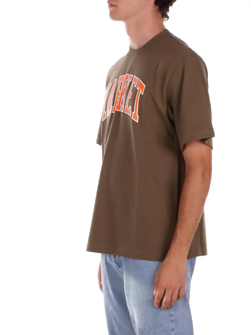 Market T-shirt Uomo Verde 2442770 miniatura 2