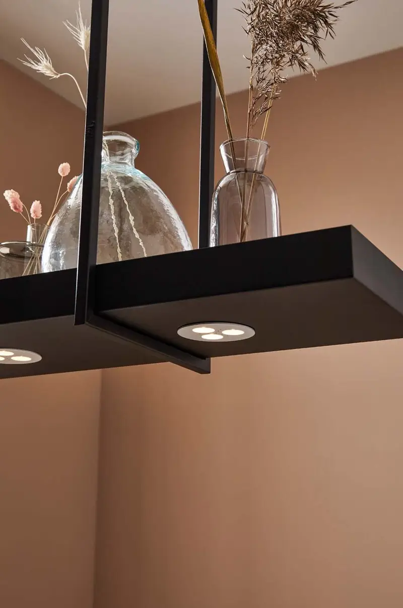 lampada da sospensione Tray Nero miniatura 5