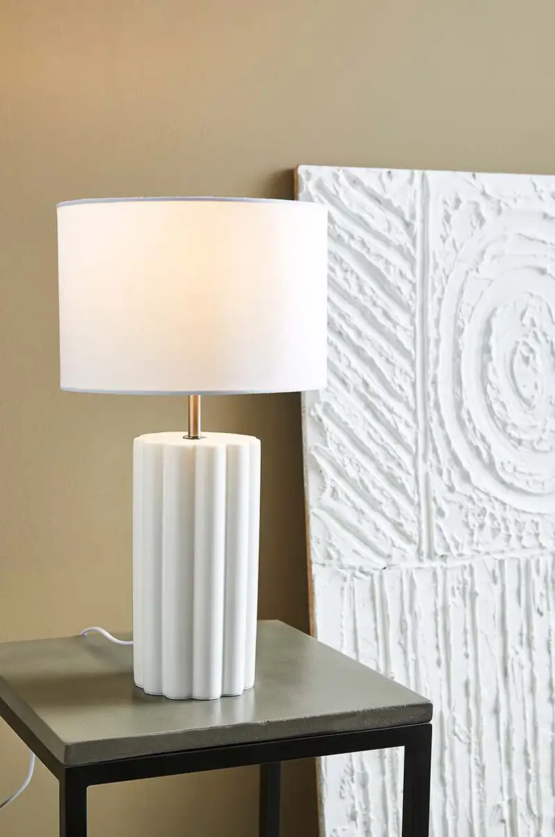 lampada da tavolo Bianco miniatura 2