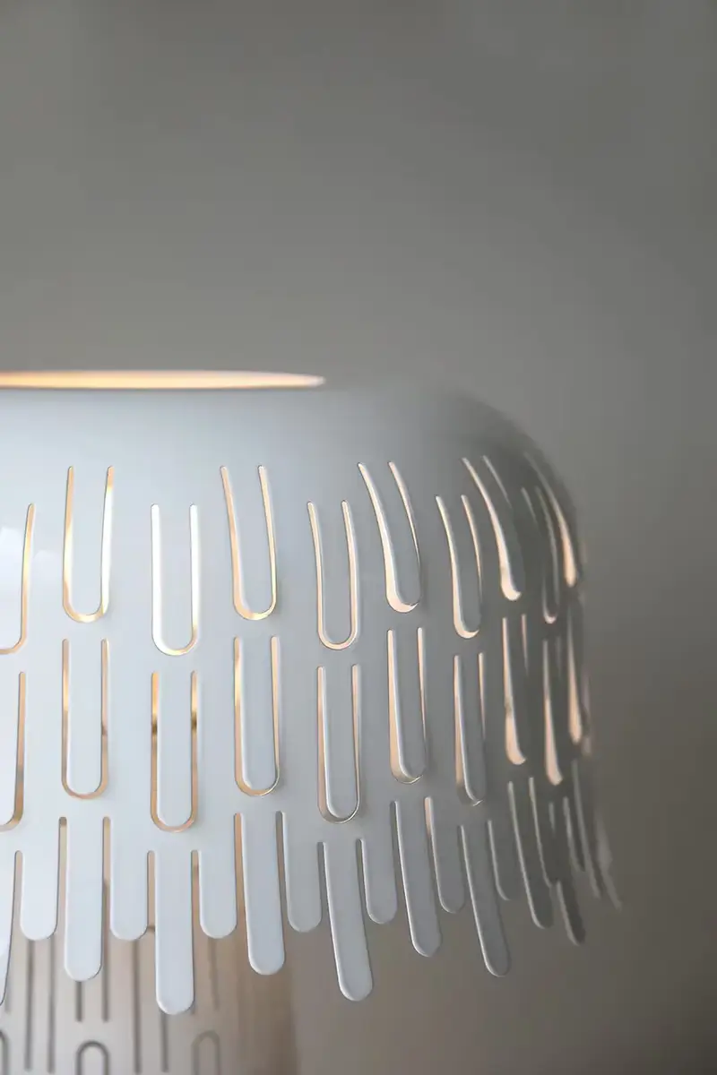 lampada da tavolo Verbera 26, 5 x 38 cm Bianco miniatura 5