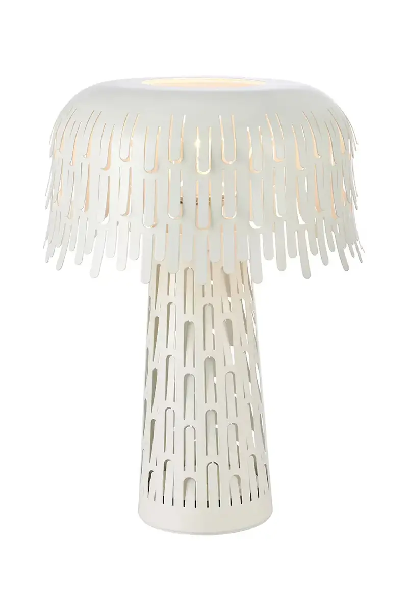 lampada da tavolo Verbera 26,5 x 38 cm Bianco