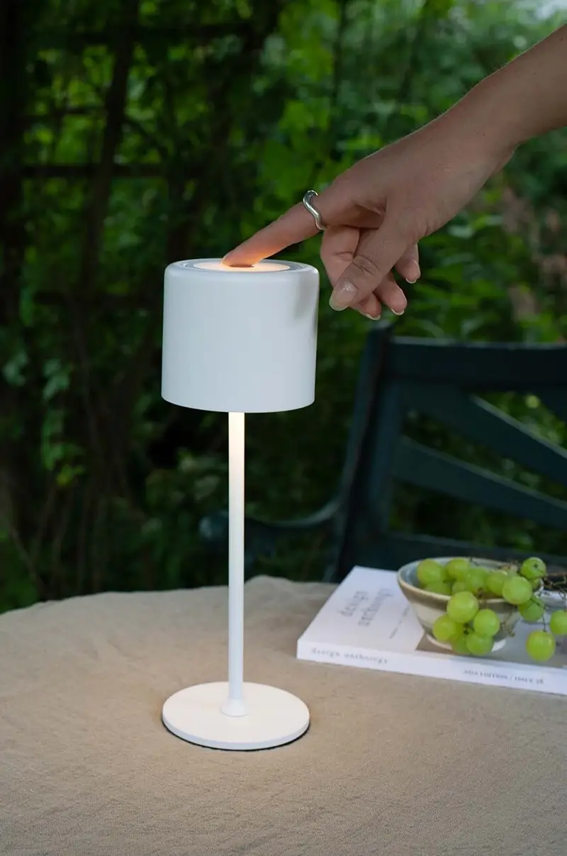 lampada da tavolo wireless Filo Bianco miniatura 3