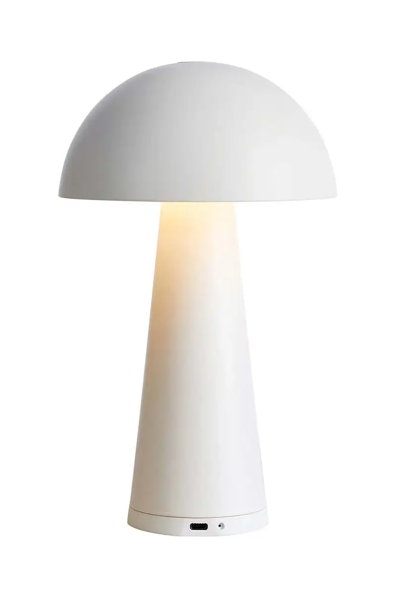 lampada da tavolo wireless Fungi Bianco