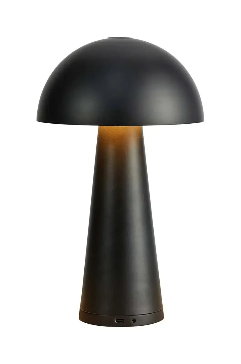 lampada da tavolo wireless Fungi Nero