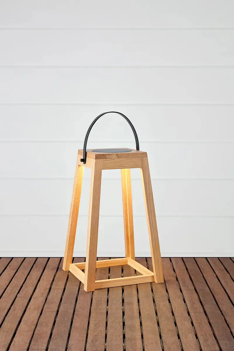 lampada solare led Nordic 54 cm colore giallo miniatura 2