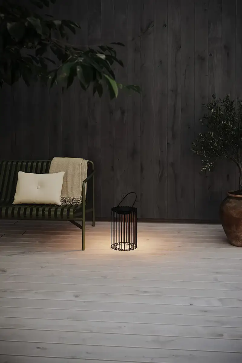 lanterna solare a led Cavia 52 cm colore nero miniatura 3