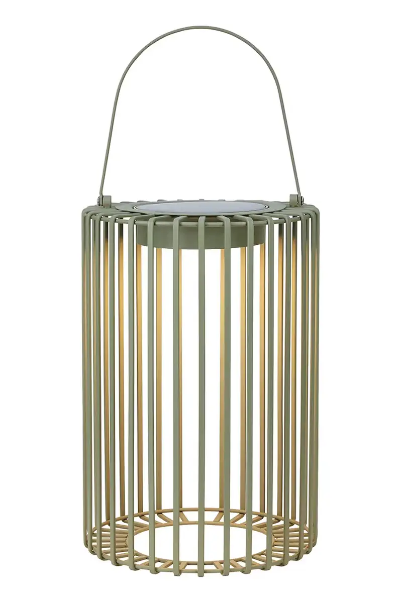 lanterna solare a led Cavia 52 cm colore verde