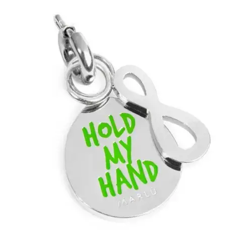 Charm Marlù hold my hand e infinito 25CH0011 miniatura 2