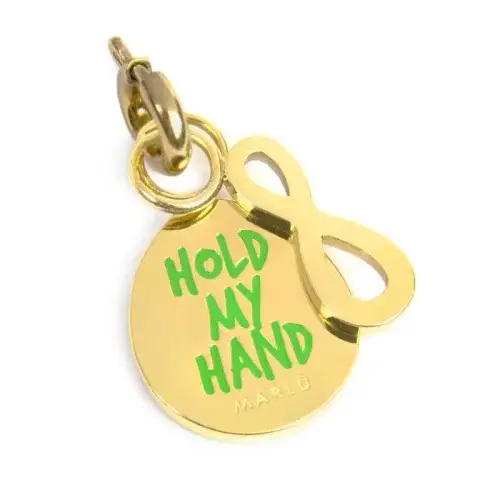 Charm Marlù hold my hand e infinito 25CH0011G miniatura 2