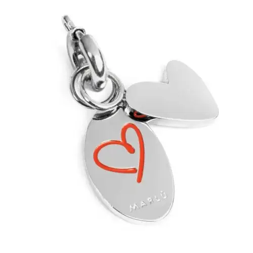 Charm Marlù you and me e cuore 25CH0010 miniatura 2