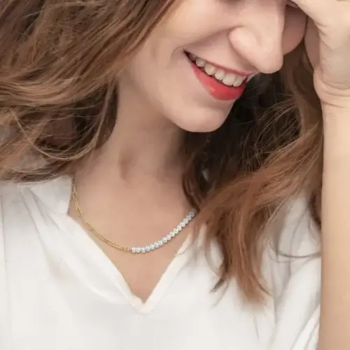 Collana Donna Marlù 33CN0031G-W miniatura 2