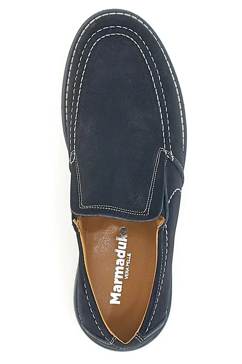 MARMADUKE Mocassini Blu 3716859 miniatura 5