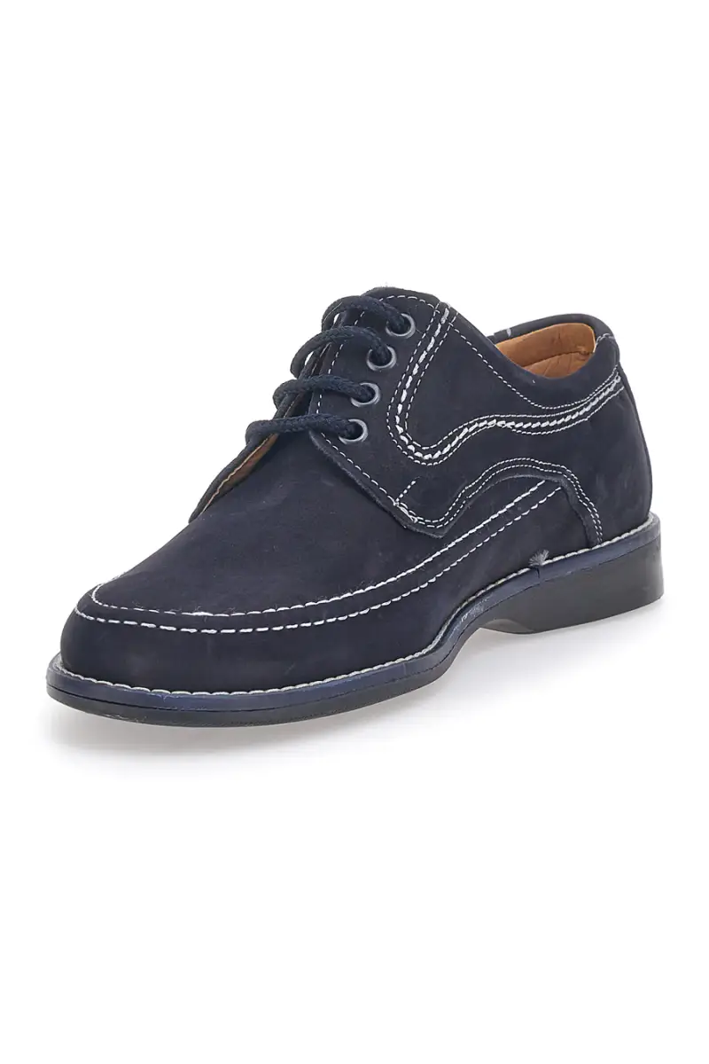 Scarpe Stringate Blu Marmaduke 3051 [BLUE] miniatura 3