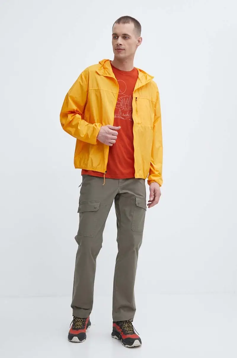 giacca antivento Superalloy Bio colore giallo miniatura 2