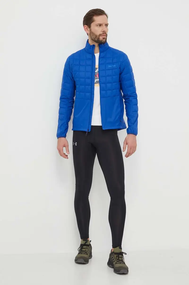 giacca da sport Echo Featherless Hybrid colore blu miniatura 2