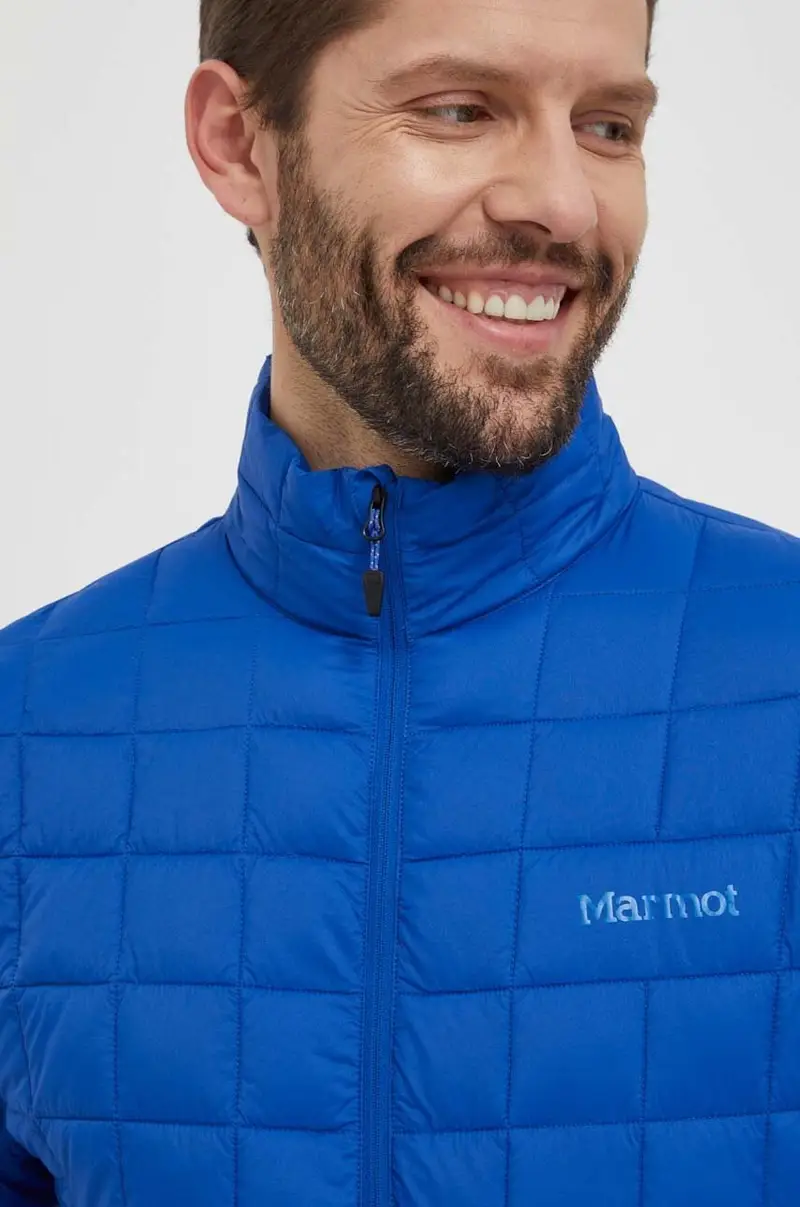 giacca da sport Echo Featherless Hybrid colore blu miniatura 4