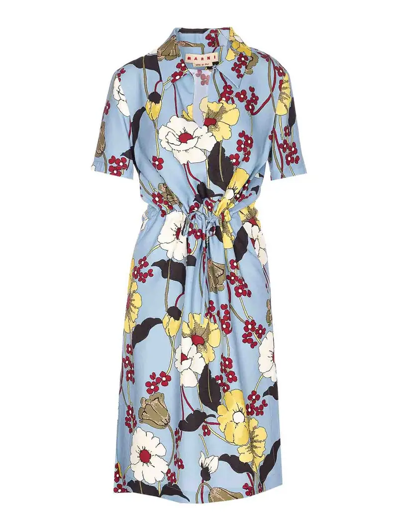 Abito azzurro Multicolore