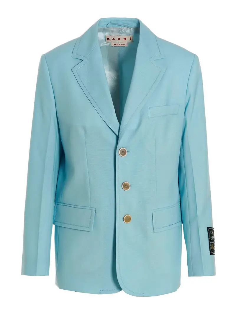 MARNI Blazer Azzurro 3380438