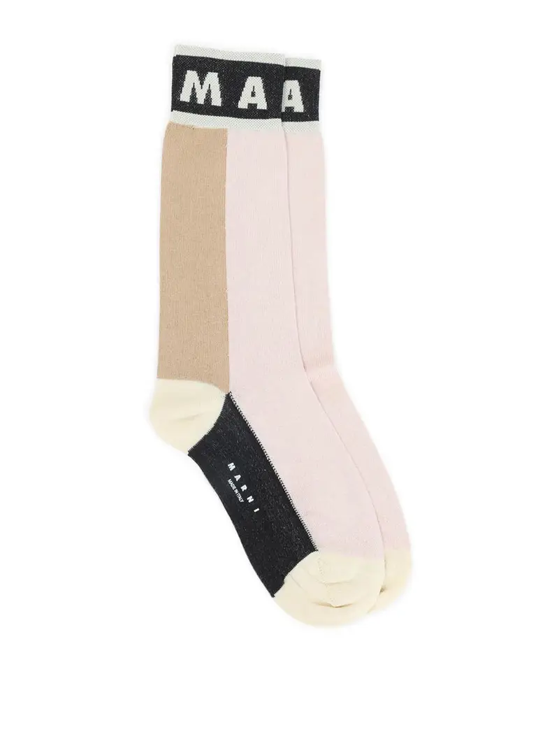 Calzini di cotone Color Carne E Neutri