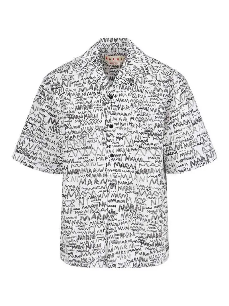 Camicia Bowling Bianco