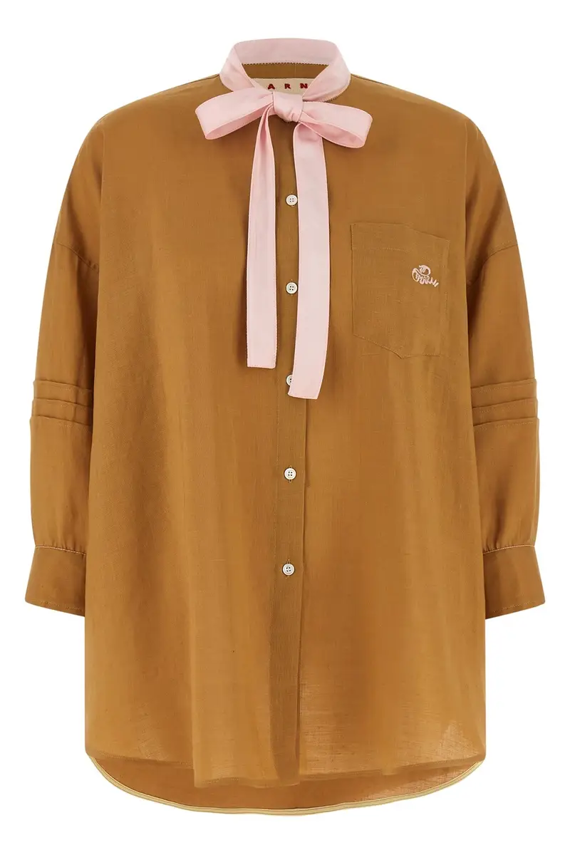 Camicia Ramiè Giallo