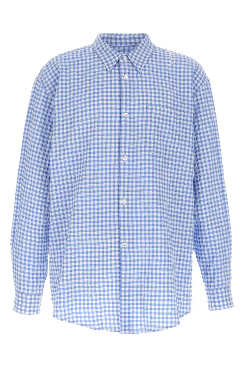 Camicia Vichy Azzurro