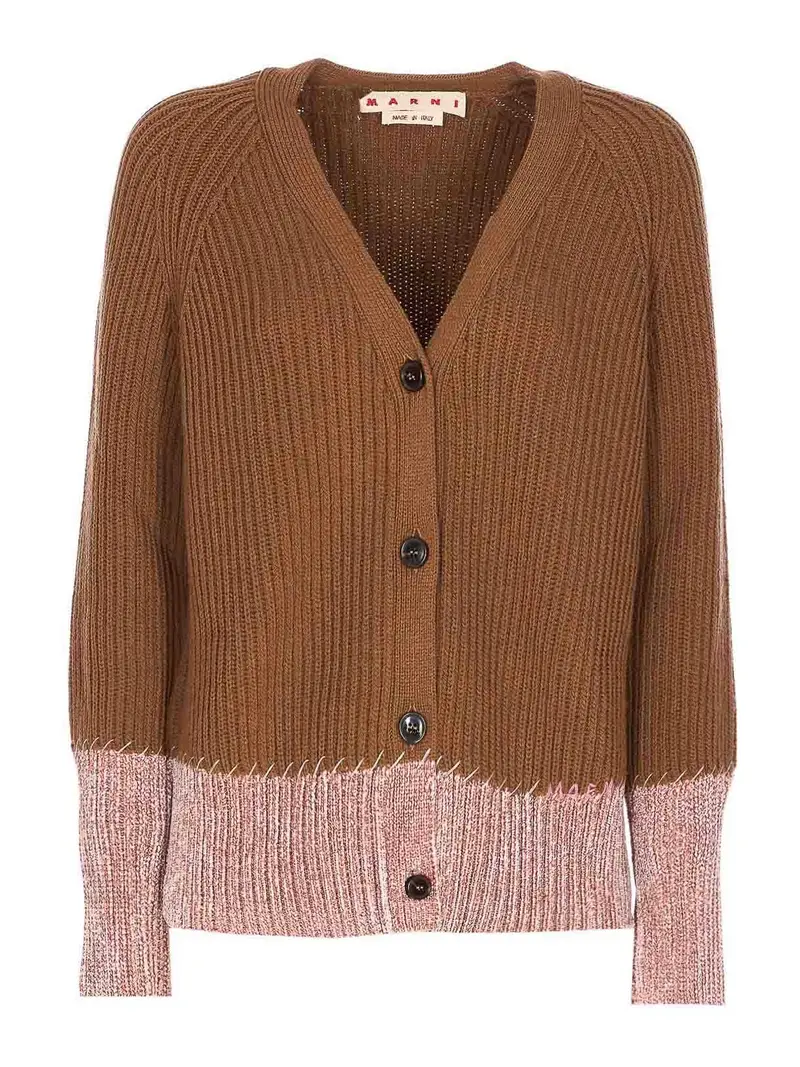 MARNI Cardigan Marrone 4230760