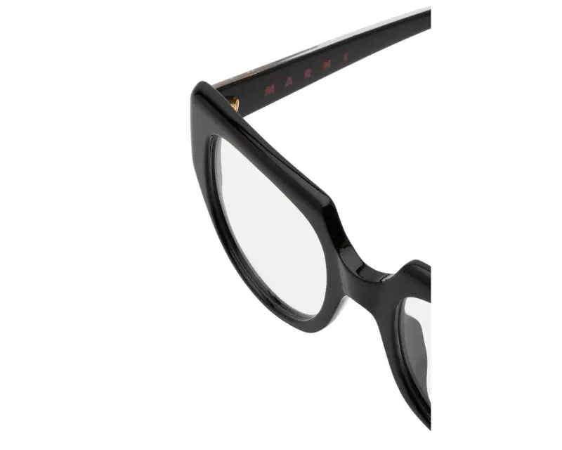 Donna Marni 0M5 Uluru Black Montature da vista Acetato Nero Geometrica miniatura 3