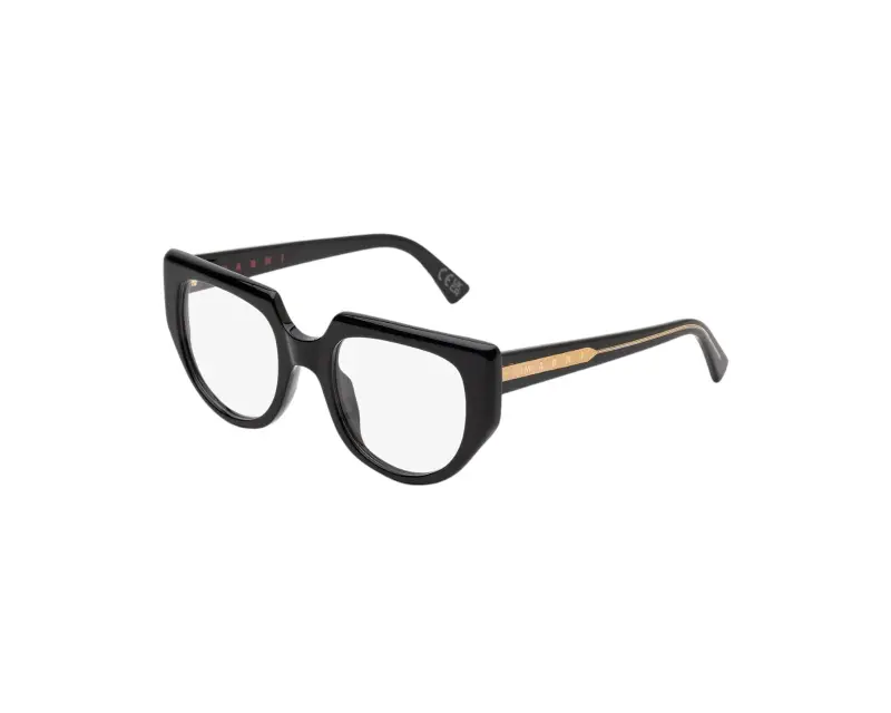 Donna Marni 0M5 Uluru Black Montature da vista Acetato Nero Geometrica