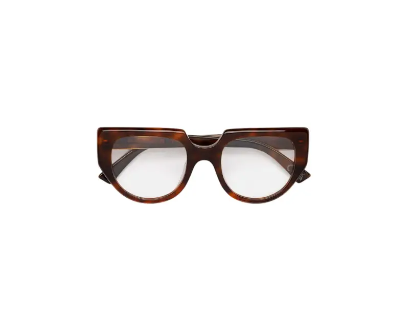 Donna Marni 3VA Uluru Blonde Havana Montature da vista Acetato Havana Geometrica miniatura 2