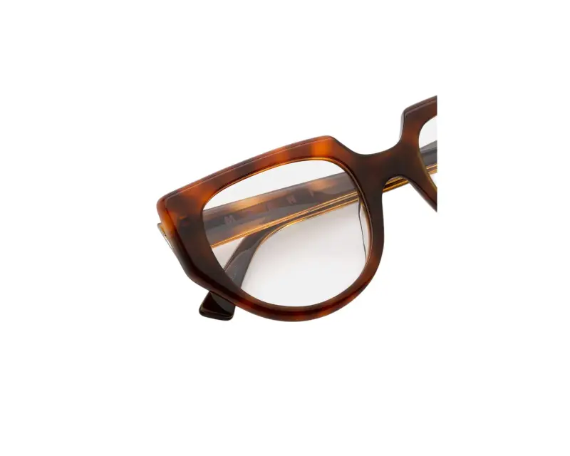 Donna Marni 3VA Uluru Blonde Havana Montature da vista Acetato Havana Geometrica miniatura 3