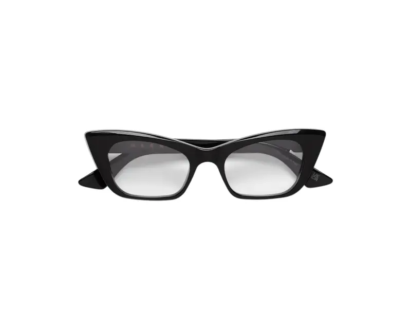 Donna Marni 6NC Nezia Black Montature da vista Acetato Nero Cat Eye miniatura 2