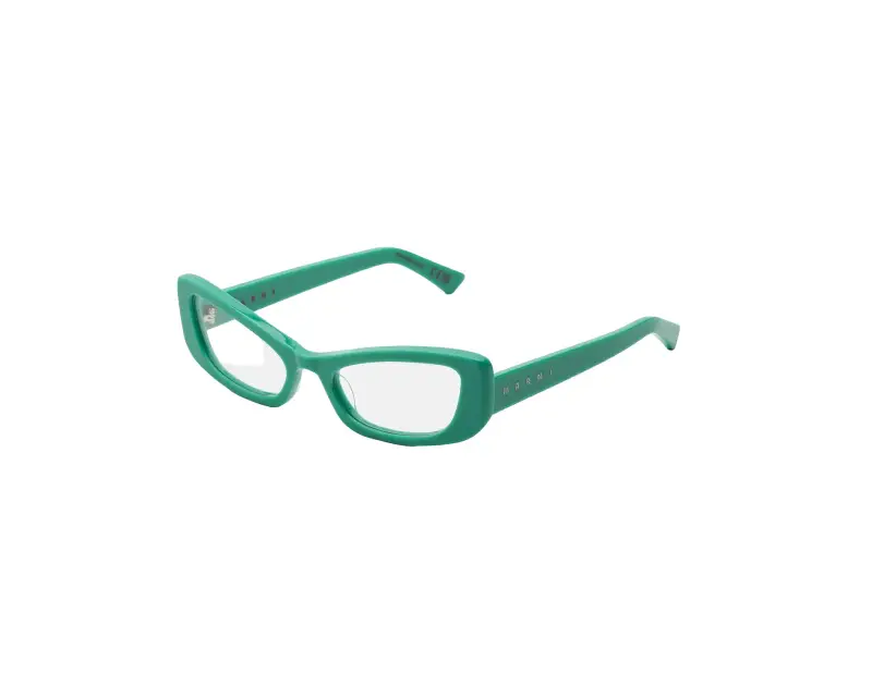Donna Marni BE7 Jarbek Green Montature da vista Acetato Verde Squadrata