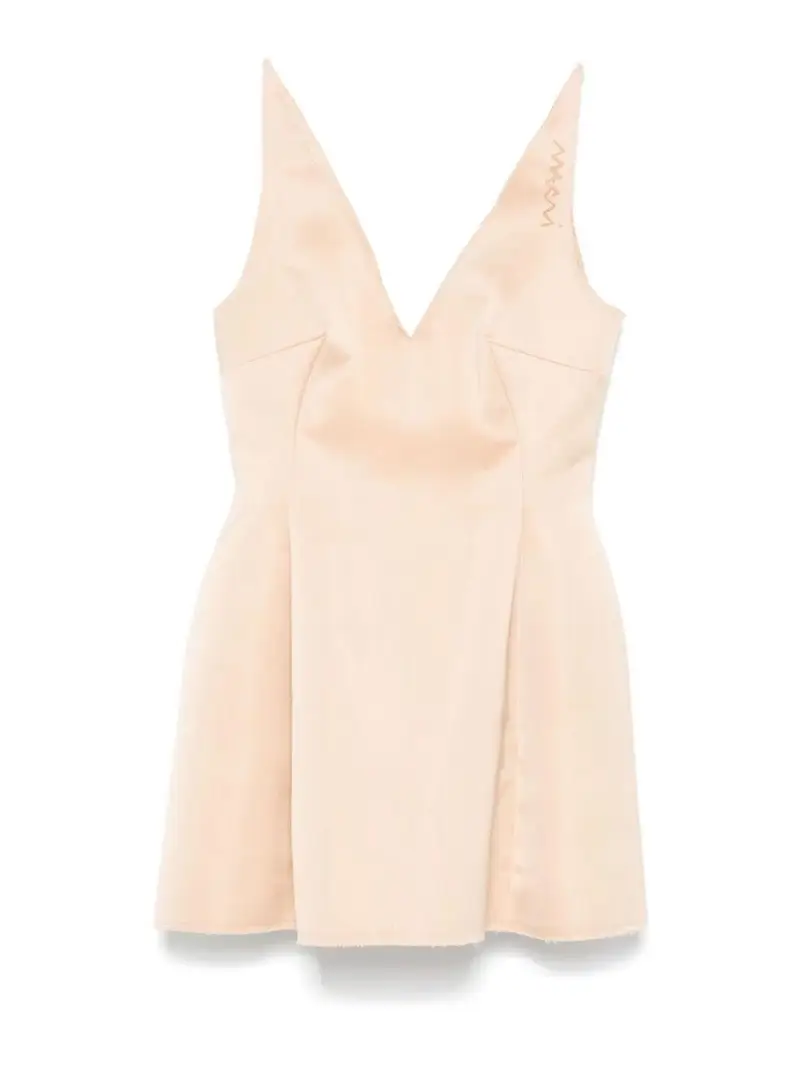 Duchess Satin Mini abito Rosa