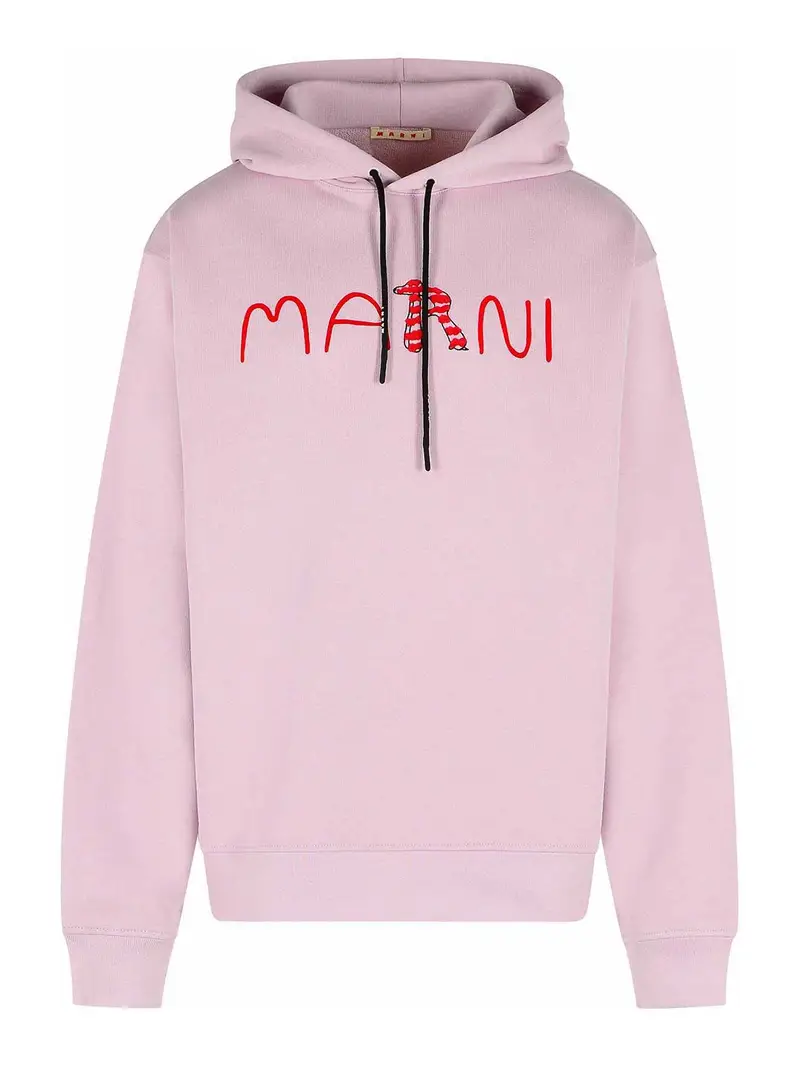 Felpa in cotone rosa Color Carne E Neutri