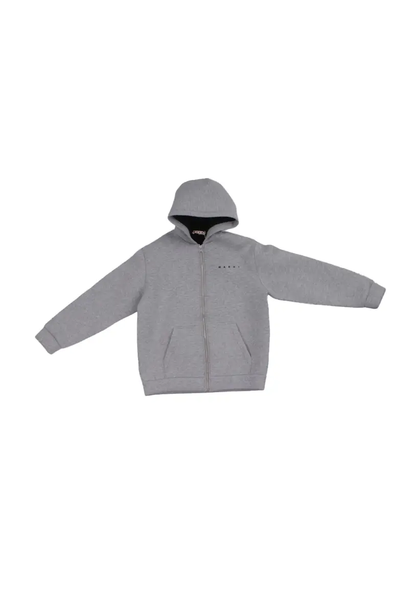 Felpa Unisex Junior MARNI Grigio Hoodie