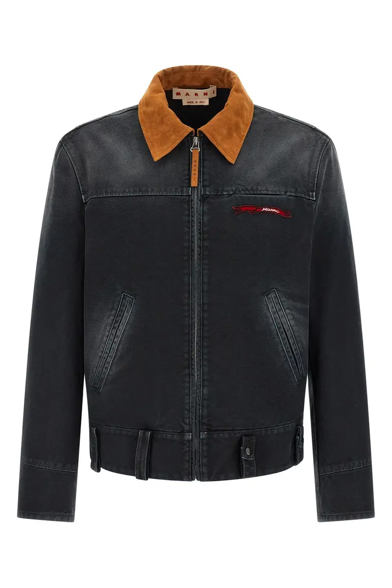 Giacca Canvas Grigio