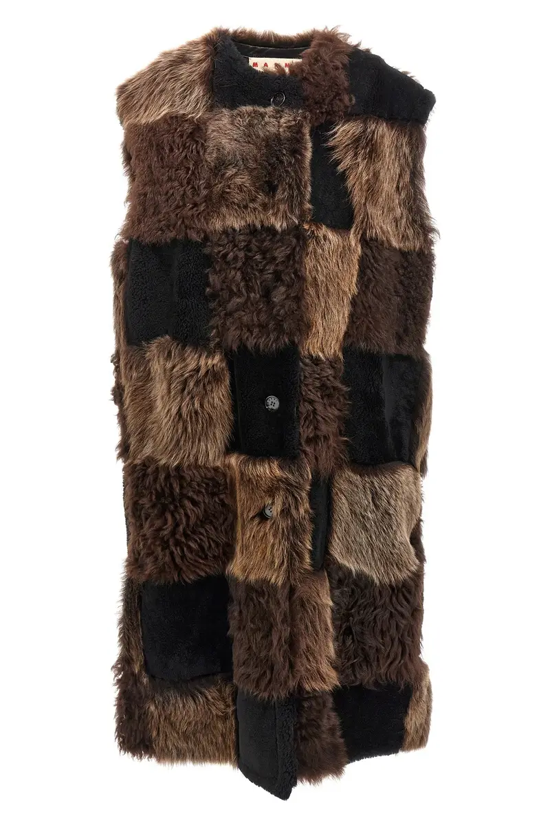 MARNI Gilet Marrone 2546838