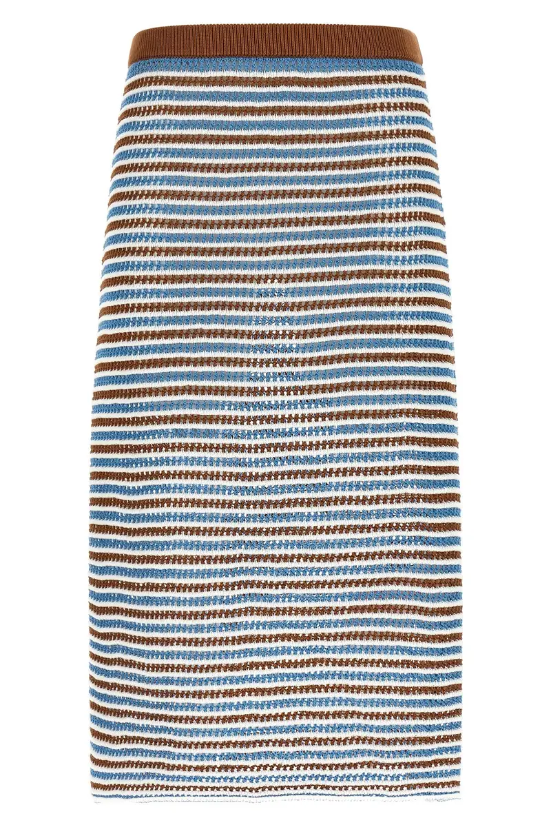 Gonna Crochet Righe Multi